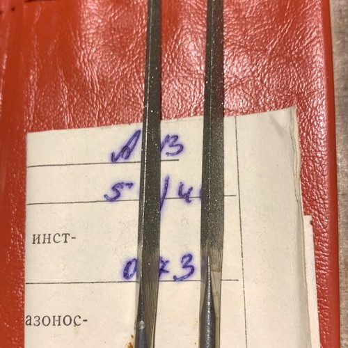 Diamond needle files USSR like new, pack of 5