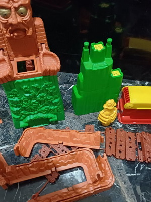 Vintage Play Doh tabletop hanging bridge set like new