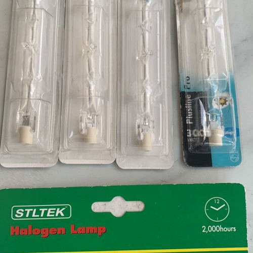 Halogen lamps pack of 6, Philips Plusline ES, Philips Pro, STLtek