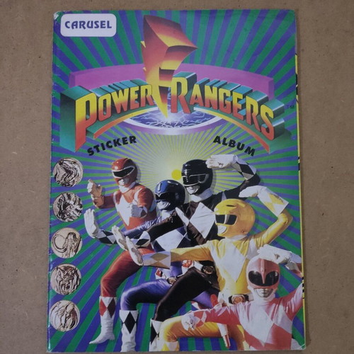 Power Rangers collectible album by Carousel used