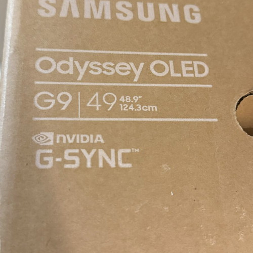 Samsung Odyssey G9 OLED 49" monitor, model S49DG934SU