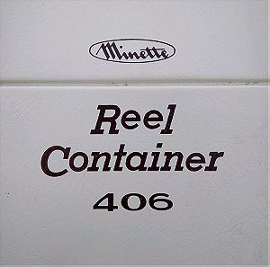 MINETTE Reel Tape Container 406, w/ 6xReel (Made In Japan)