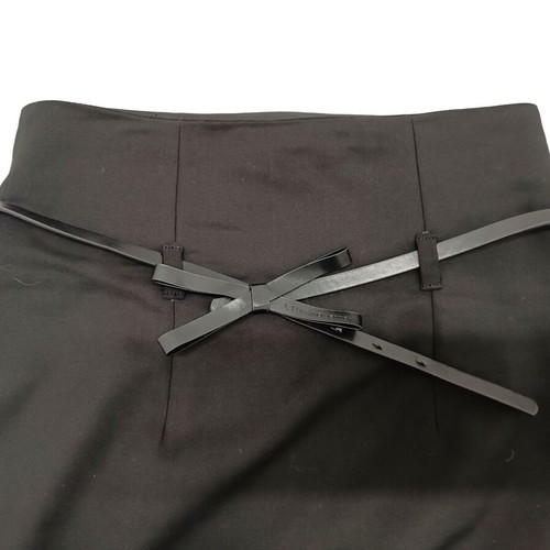 Liu Jo black pencil skirt size S new with belt