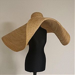 Γυναικείο ψάθινο καπέλο  Savapile