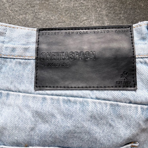 One Teaspoon denim skirt like new, blue, size XS