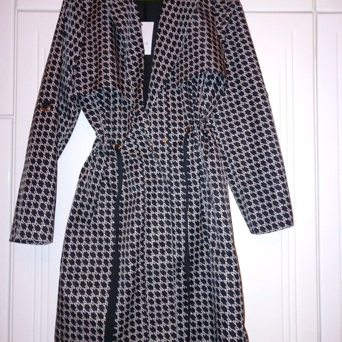 Mohito Light Coat new, size 42, black and white