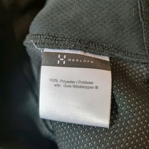 Haglofs women's vest black size L like new
