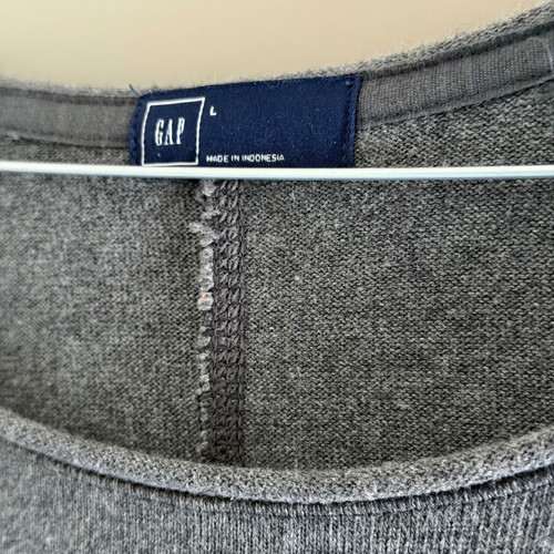 Gap dress like new, gray, sizes M and L
