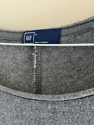 Gap dress like new, gray, sizes M and L
