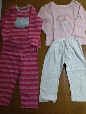 Παιδικά σέτ πυτζάμες Mothercare σαν καινούργιο για κορίτσι 2-3 ετών πολύχρωμο