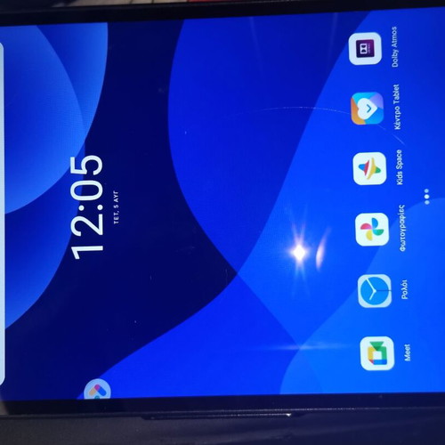 Lenovo Tab M10 tablet used with bookcase