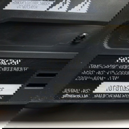 Hitachi видео VHS или видеорекордер