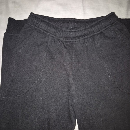 Black sportswear pants used for 10-11 years old boys