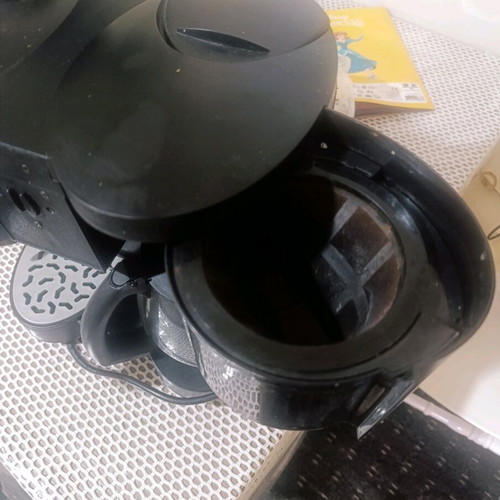 Filter and espresso coffee maker used