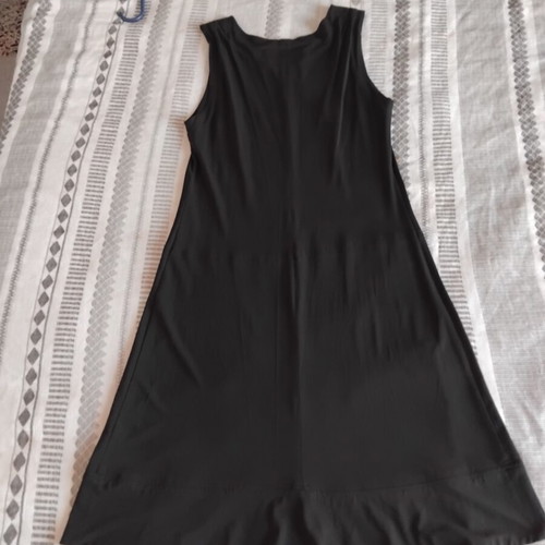 Bottega Veneta black midi dress size L like new