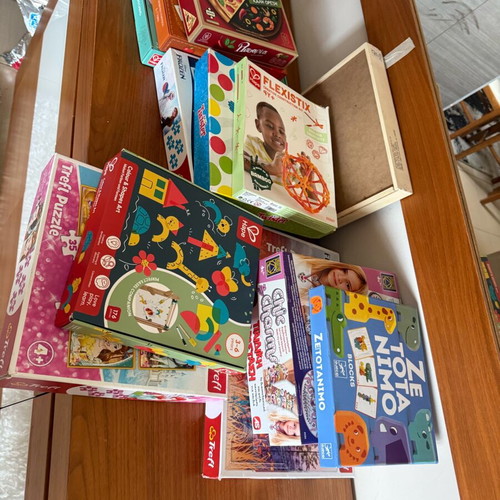 Board games used, pack of 13 pieces