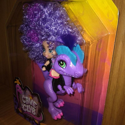 Mattel 2021 Cave Club tots Rebel Tot & Dino doll new