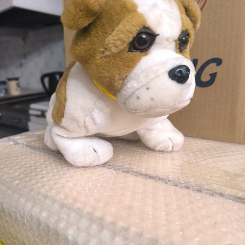 Saint Bernard plush dog like new