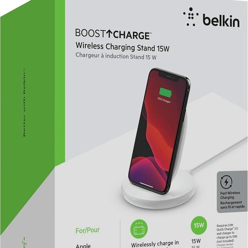 Belkin BoostCharge 15W Wireless Charger sealed with warranty