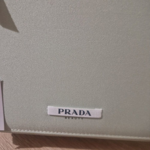 Prada Beauty Vanity Case mint green new