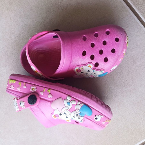Jomix Shoes Pink Beach Clogs Like New, Size 28