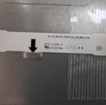 Led backlight strip E213009 DFD-2 94V-0 για Samsung UE40J5100AW μεταχειρισμένο, 3 μπάρες