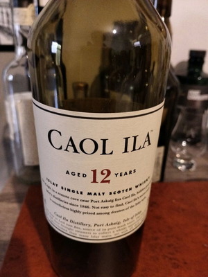 Празна бутилка Caol Ila 12 години като нова
