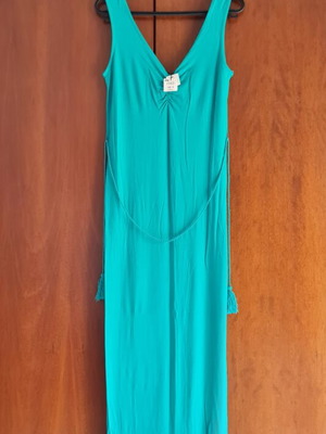 Marks & Spencer dress new, medium to large, 100% viscose, green