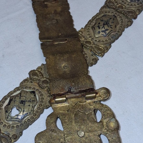 Ottoman bridal belt Van Savatlı Van İşi circa 1870–1910 used