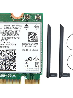 Intel 9560NGW M.2 ασύρματη κάρτα δικτύου Wi‑Fi καινούργια, Mini PCI-e