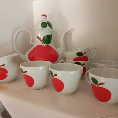 Seltmann Weiden Bavaria Patricia coffee and tea set from 1970s, like new