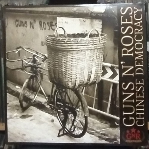 Guns N' Roses Chinese Democracy 2LP U.S. Edition vinyl like new