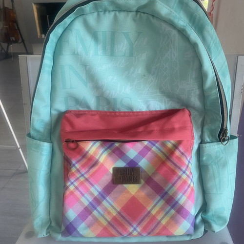 GIM Emily in Paris school backpack used with matching pencil case
