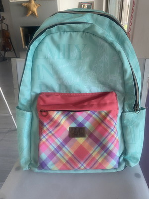 GIM Emily in Paris school backpack used with matching pencil case