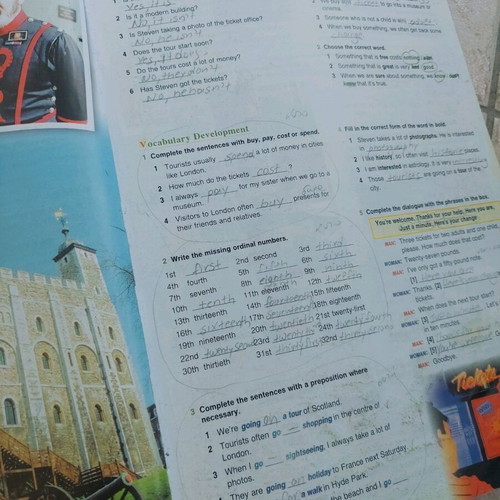 English For Adults Coursebook used with notes by Fiona Longden and Kathleen O'Brien