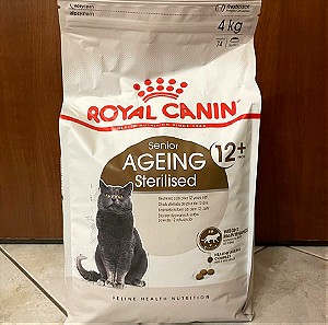 Royal Canin Ageing Sterilised 12+ 4kg Ξηρά Τροφή Γάτας