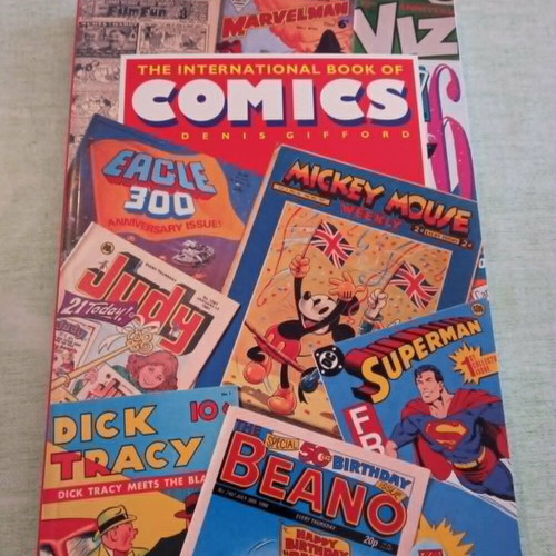 The International Book of Comics 1990 by Denis Gifford like new, English