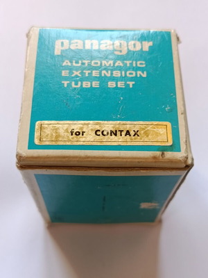 Panagor Automatic Extension Tube Set for Contax/Yashica used