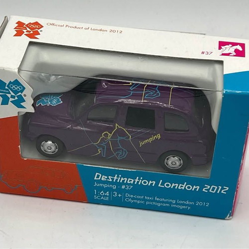 Corgi 1/64 Scale Diecast FX Taxi Destination London 2012 used