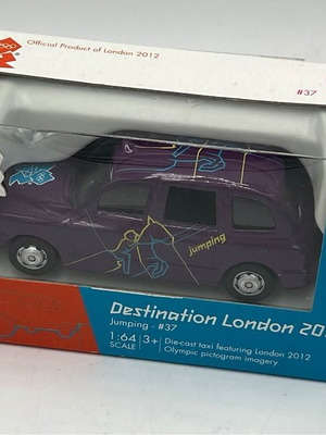 Corgi 1/64 Scale Diecast FX Taxi Destination London 2012 used