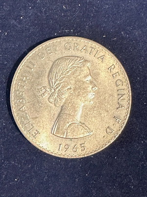 25 Pence 1965 Ουινστον Τσώρτσιλ νόμισμα καινούργιο