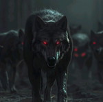 Wolf wolves poster