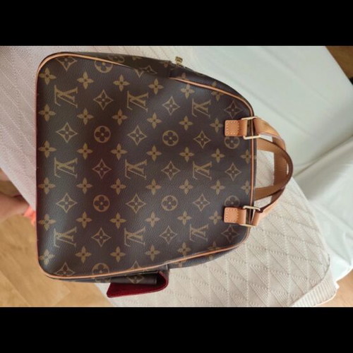 Louis Vuitton Monogram Excentri Cite handbag hand brown like new