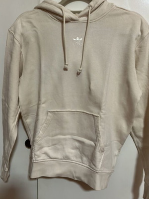 Adidas hoodie white size S like new
