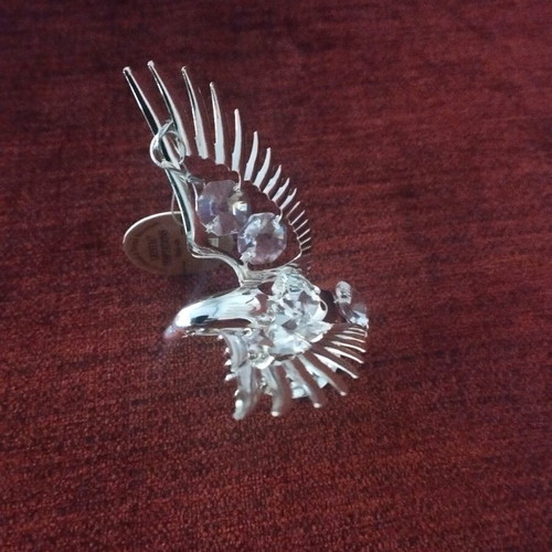 Crystal Temptation decorative eagle new with Swarovski crystals