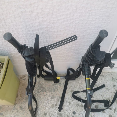 Saris 3 Bike Rack like new with safety straps