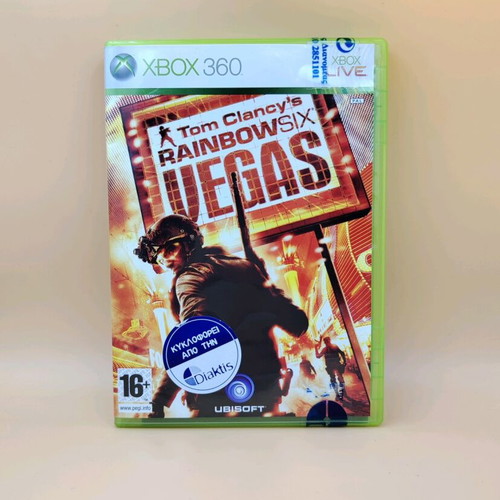 Tom Clancy's Rainbow Six Vegas Xbox 360 used, excellent condition, complete