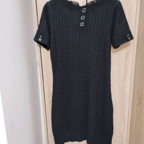 Pepe Jeans dress blouse size M like new, black