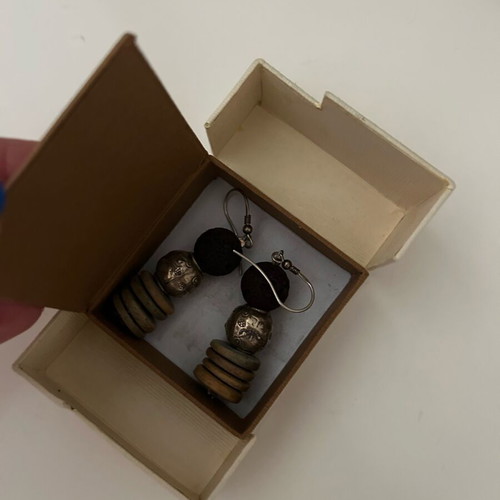 Earrings with stones like new