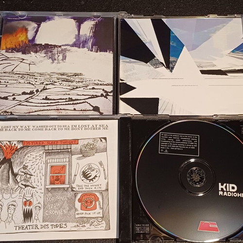 Radiohead discography 1993-2011 8xCD used, rock